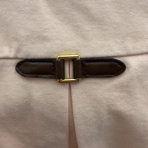 Janie and Jack Pink Bell Sleeved Dress with Leather Detail Sz 2T - Picture 2 of 5